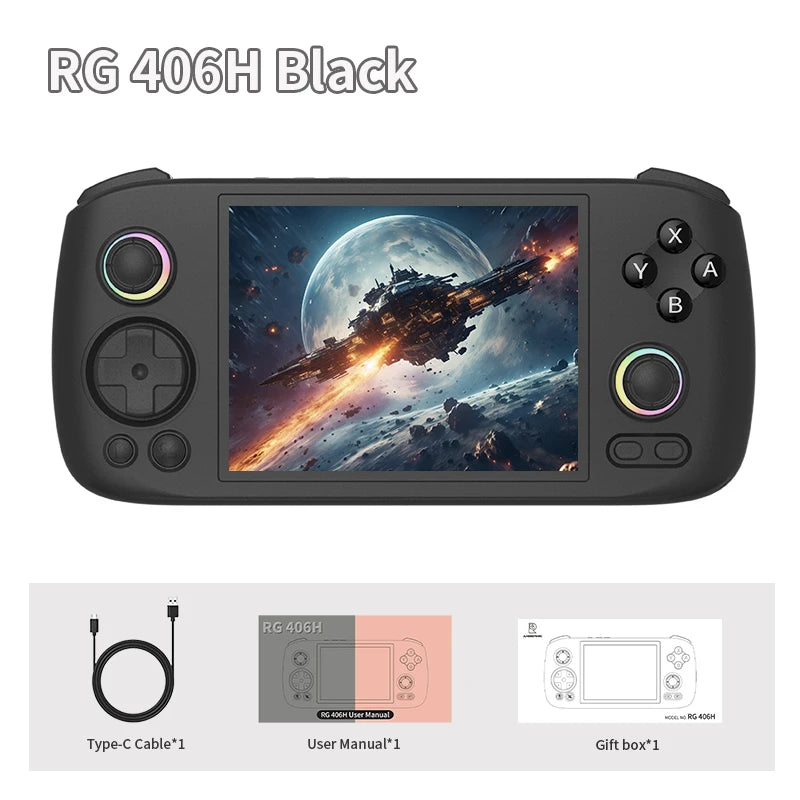 Anbernic RG406H Retro Handheld Game Console With IPS Touch Screen