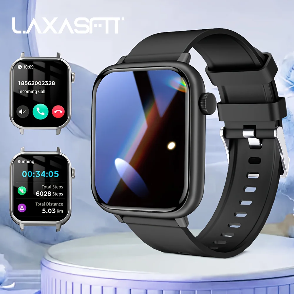Young At Heart Online Mall LAXASFIT Waterproof Smartwatch Bluetooth Call