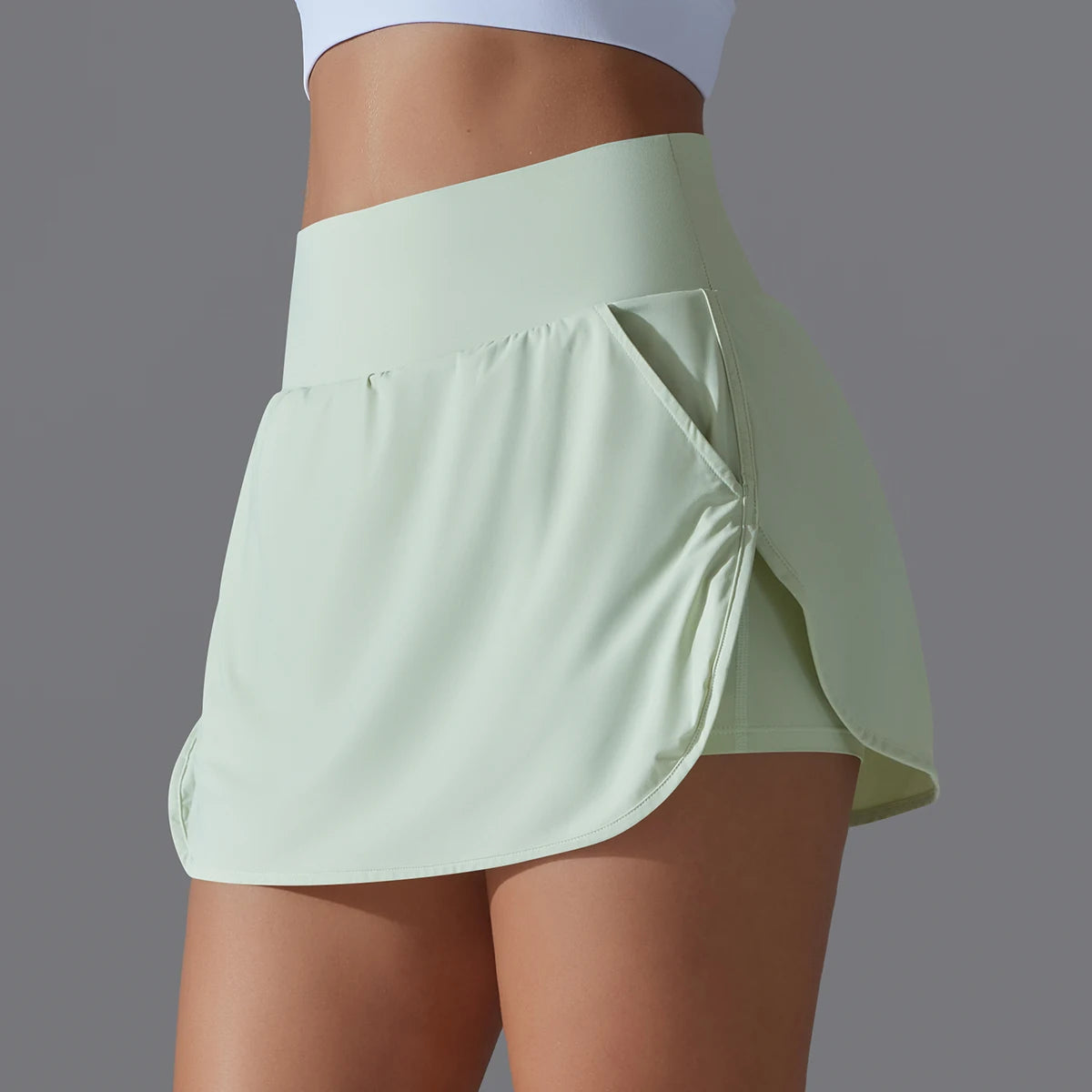 High Waist Breathable Outdoor Sports Skirt For Yoga And Tennis
