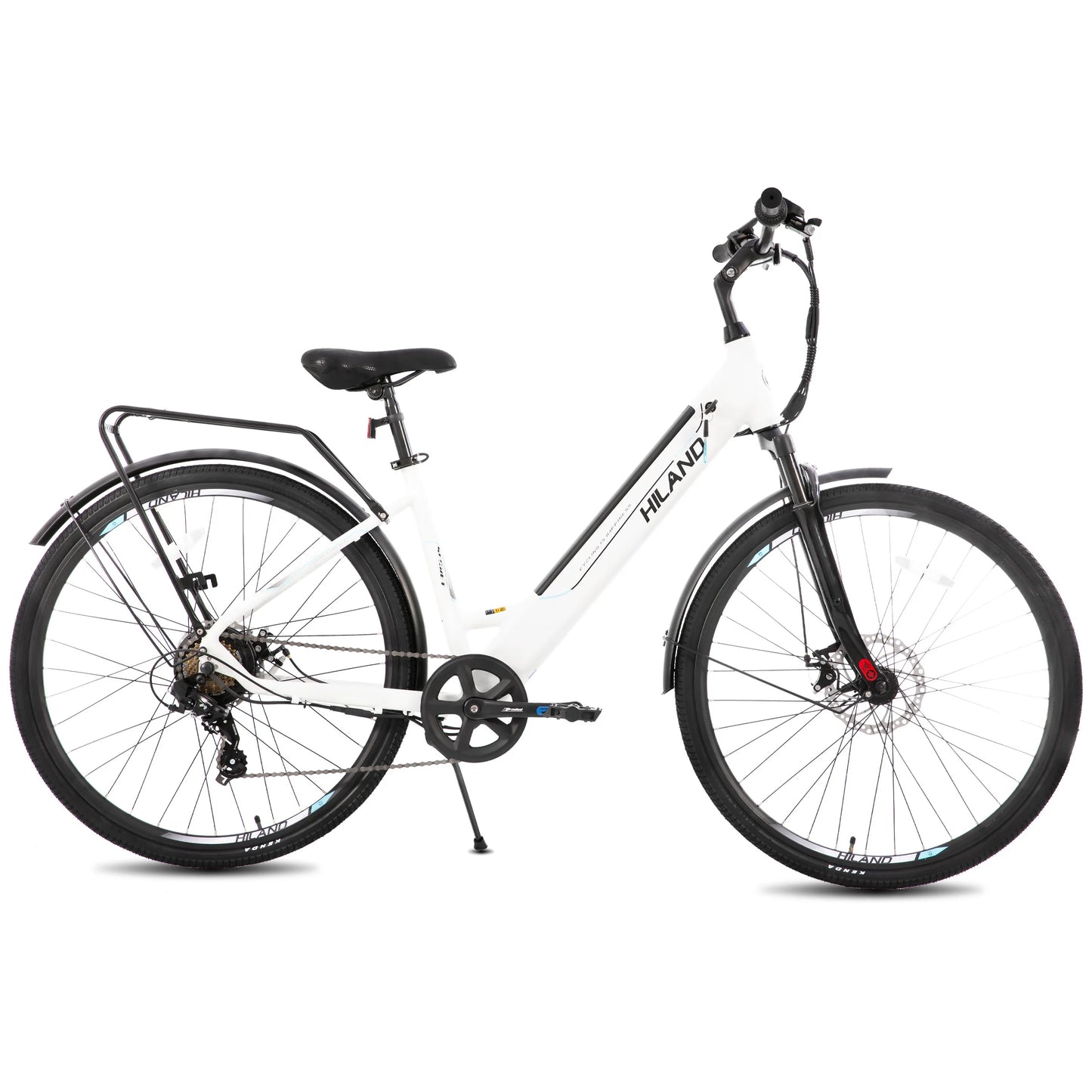 Hiland Electric Road Bike With Detachable Lithium Battery