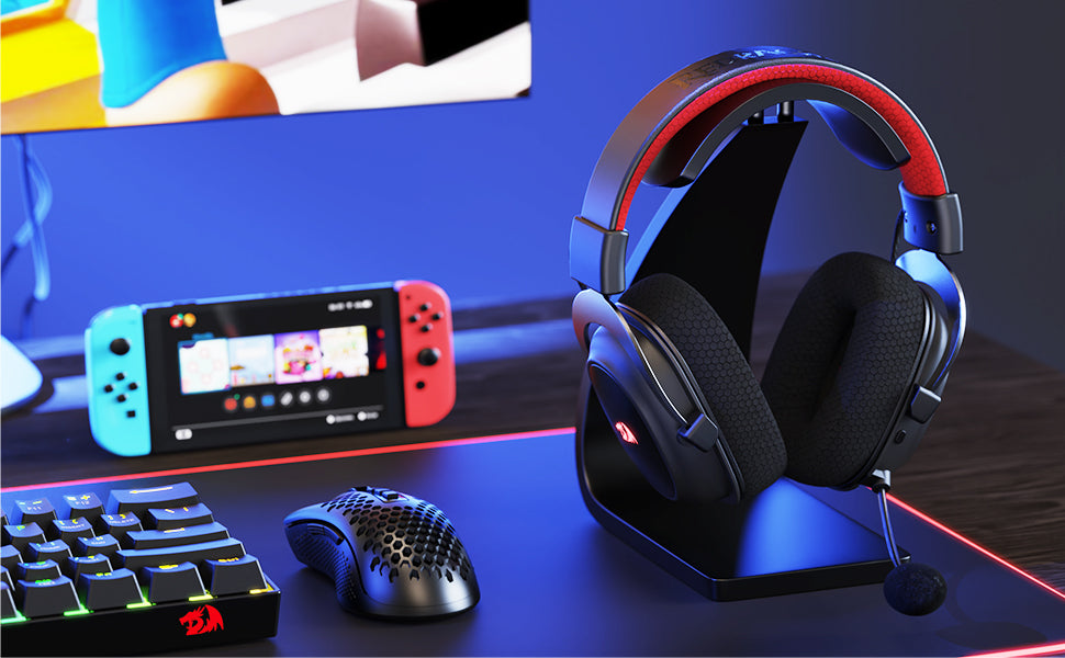 Redragon H510 PRO Zeus-X RGB Wireless Gaming Headset 7.1 Surround
