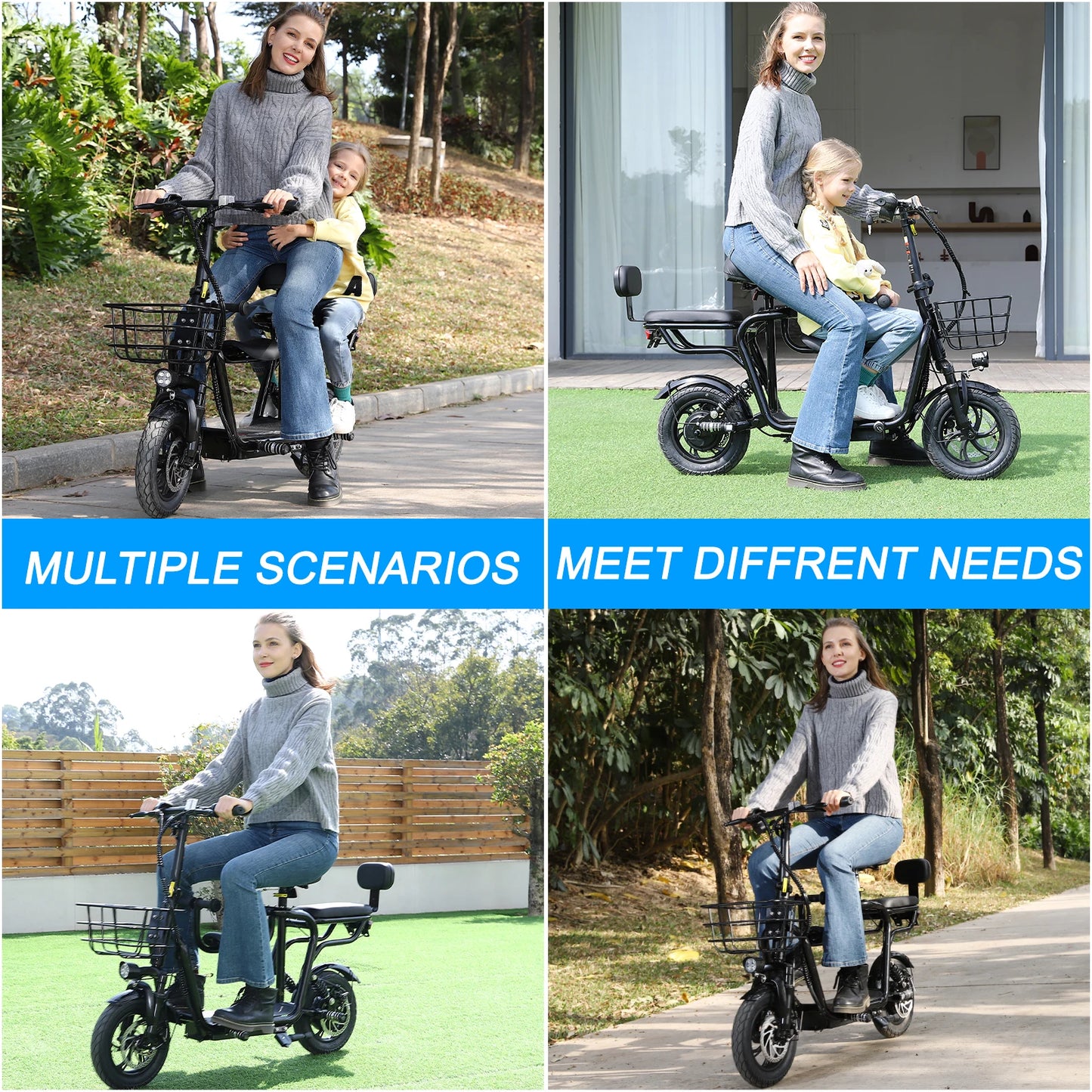 EILLEO SPACEWALK Electric Scooter With Adjustable Seat 36V 500W