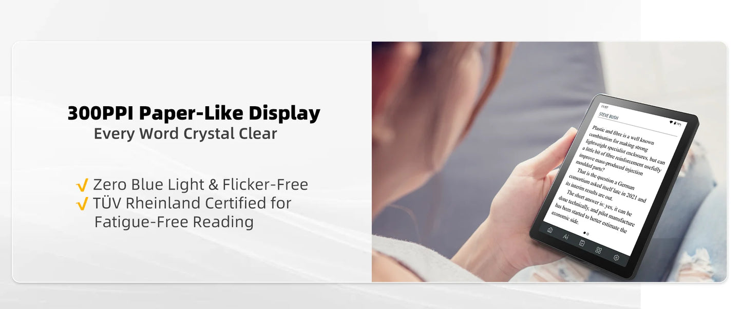 Bigme B6 Eink Ereader With Front Light Android GooglePlay