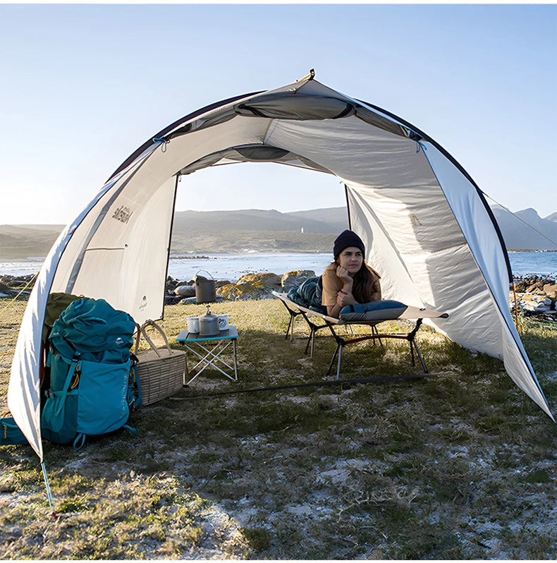 WESTTUNE Ultralight Aluminum Camping Cot With Leg Extenders