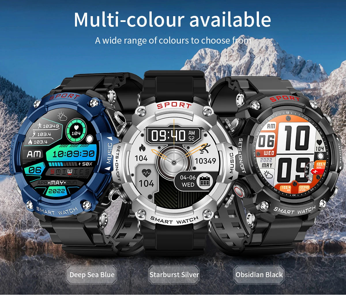 Young At Heart Online Mall LaNikar Smart Watch AMOLED Display