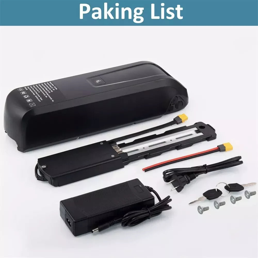 Aleaivy 36V 48V Li-Ion E-Bike Battery 10-20Ah for Motors