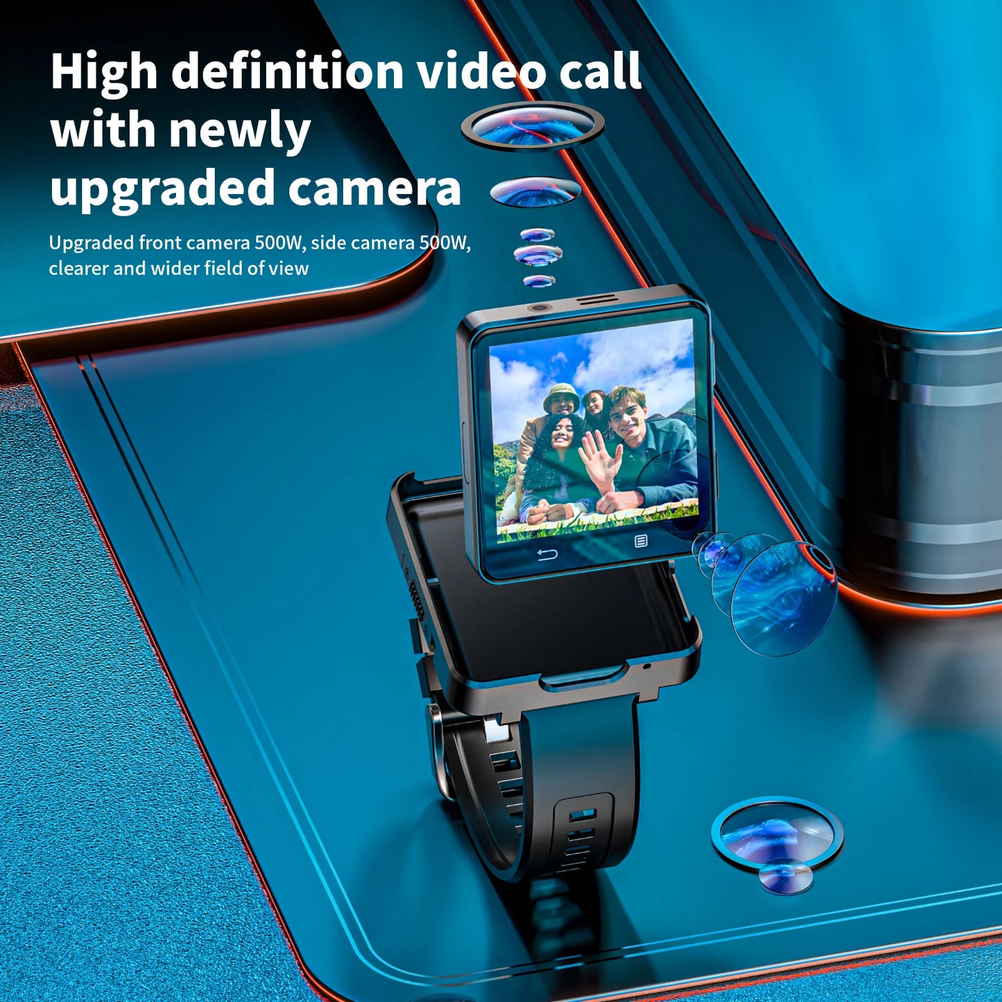 LOKMAT APPLLP 2 MAX Dual Camera Android Smartwatch