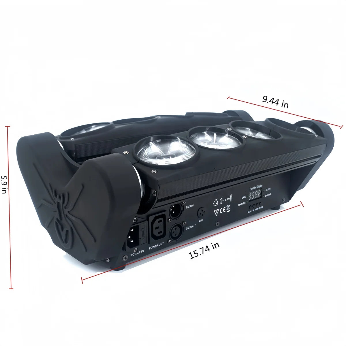 LED Moving Head Spider RGBW DMX 4in1 Lighting DJ Bar