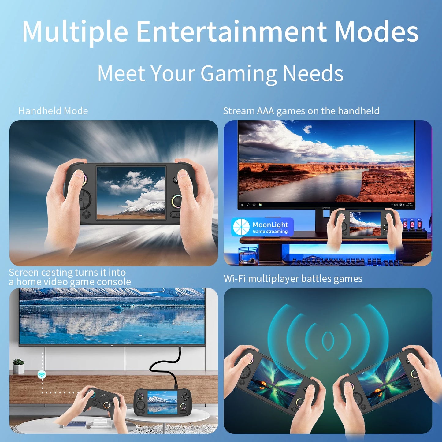 Anbernic RG406H Retro Handheld Game Console With IPS Touch Screen