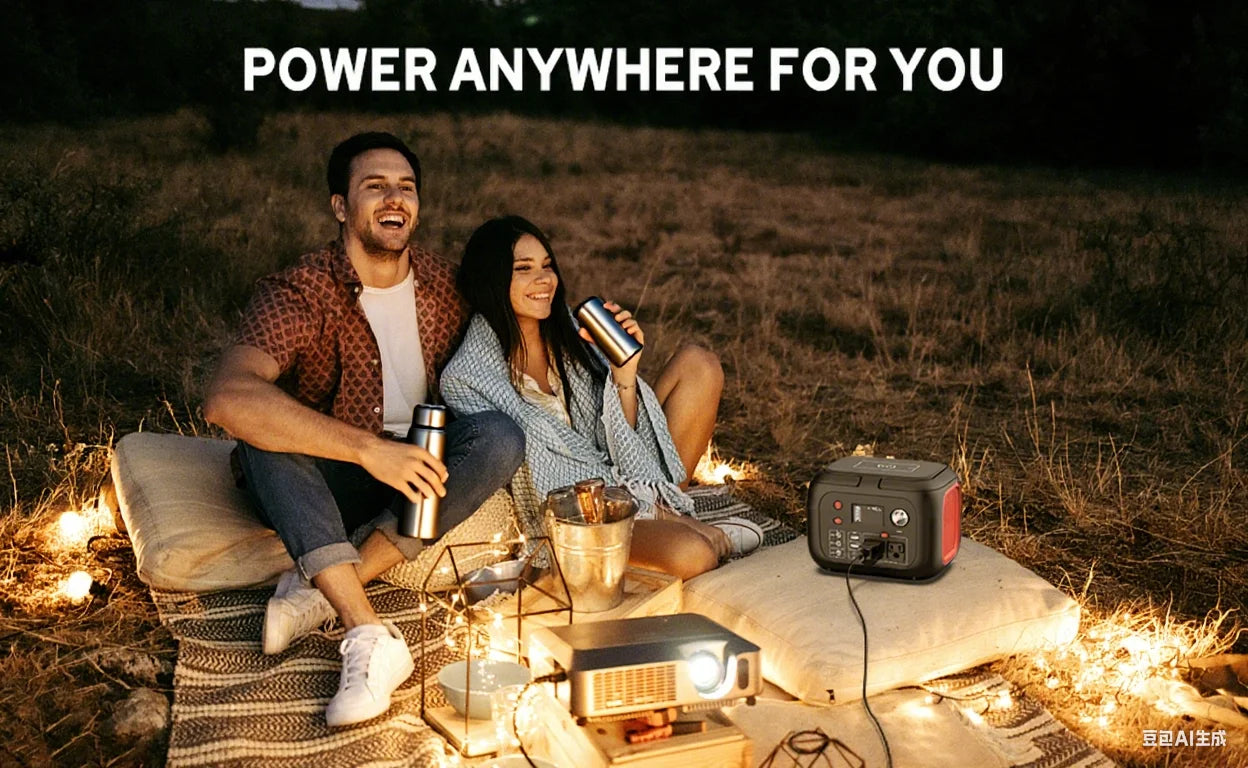 600W/300W/200W/120W Portable Power Station,110V AC Outlets Solar Generator Storage Energy Power Bank For Camping Travel RV Home