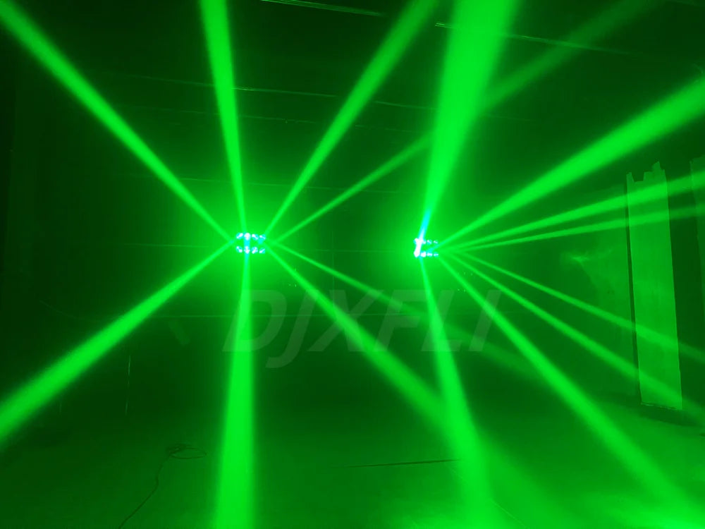 LED Moving Head Spider RGBW DMX 4in1 Lighting DJ Bar