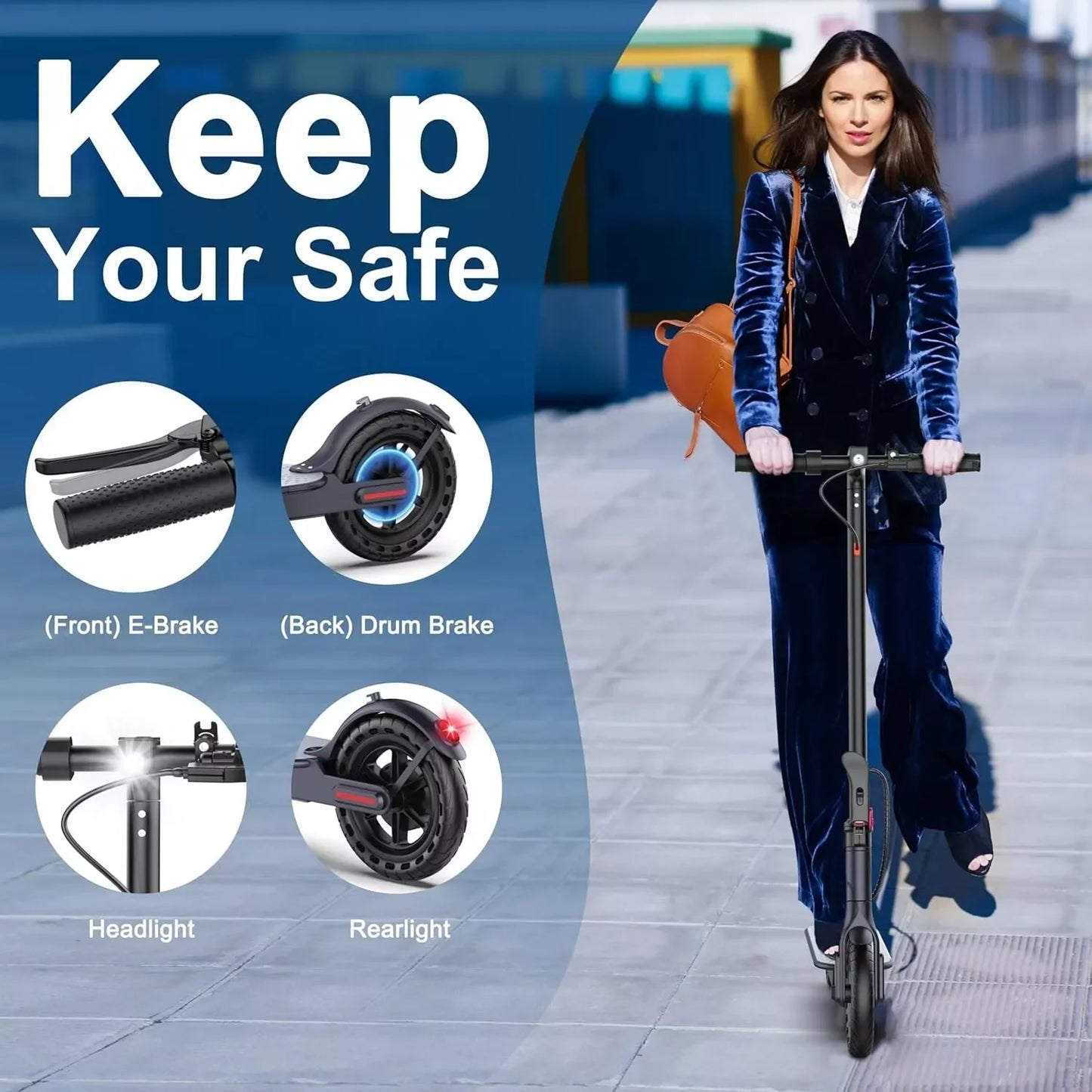 LADPED LP60 Electric Scooter 350W Folding Smart App Control