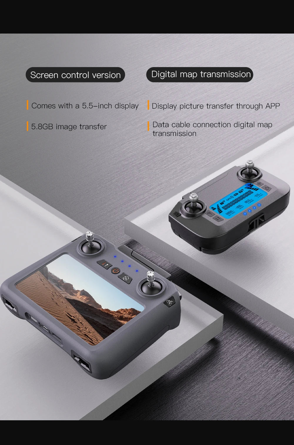 Teeggi GPS Drone 4K Camera Foldable With 6KM Range