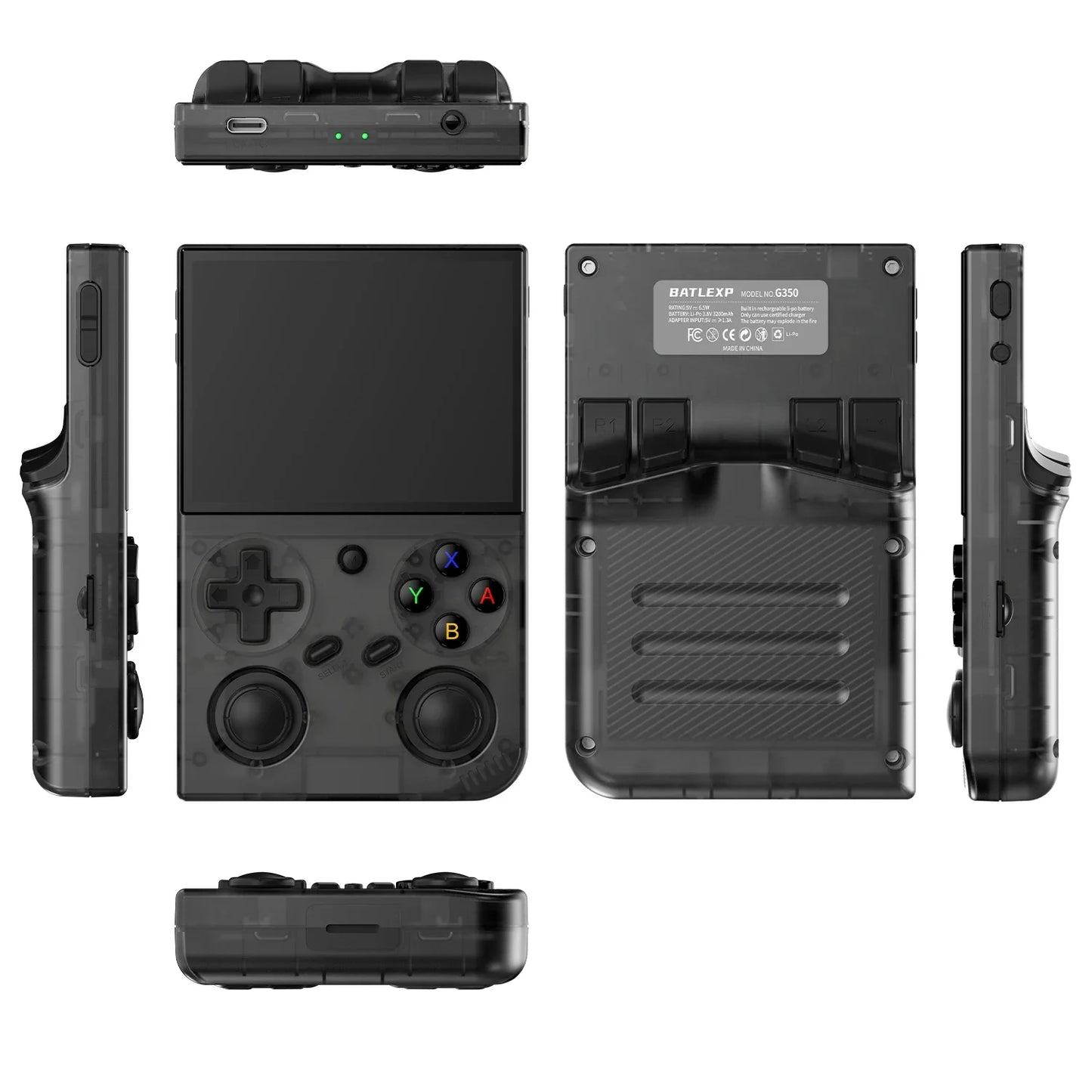 Ampown G350 Handheld Game Console 3200mAh Battery Linux Gift