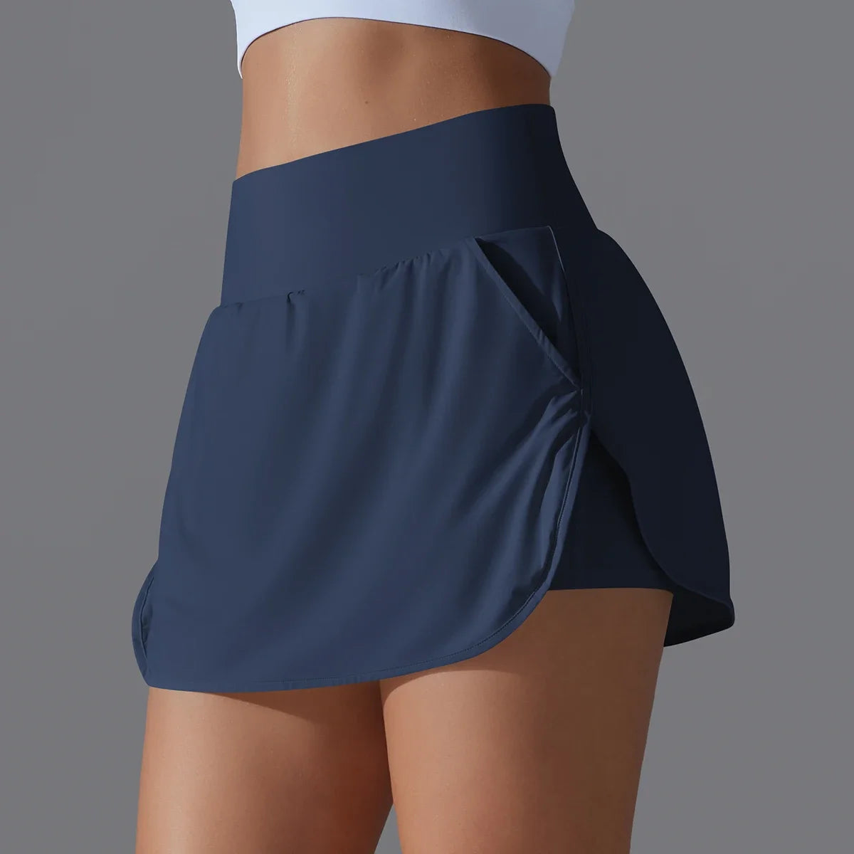 High Waist Breathable Outdoor Sports Skirt For Yoga And Tennis