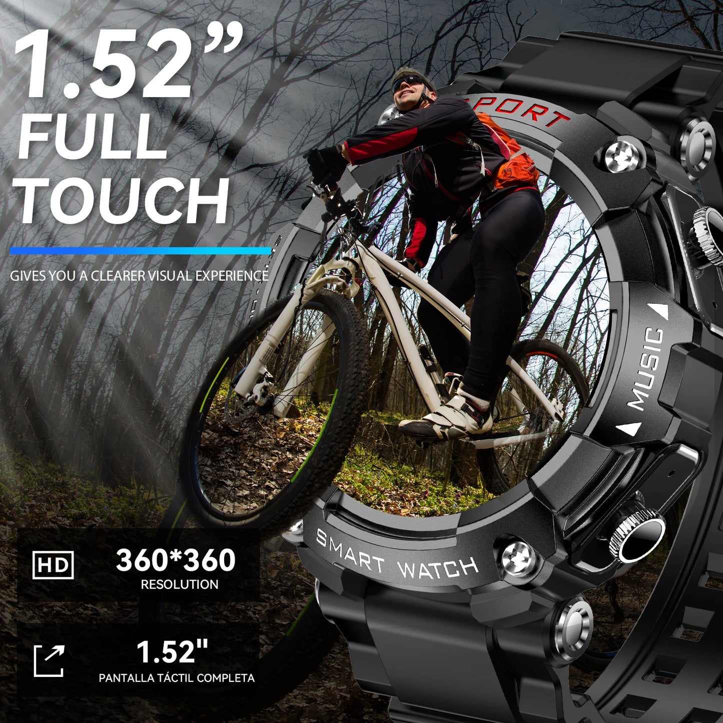 Young At Heart Online Mall LaNikar Smart Watch AMOLED Display