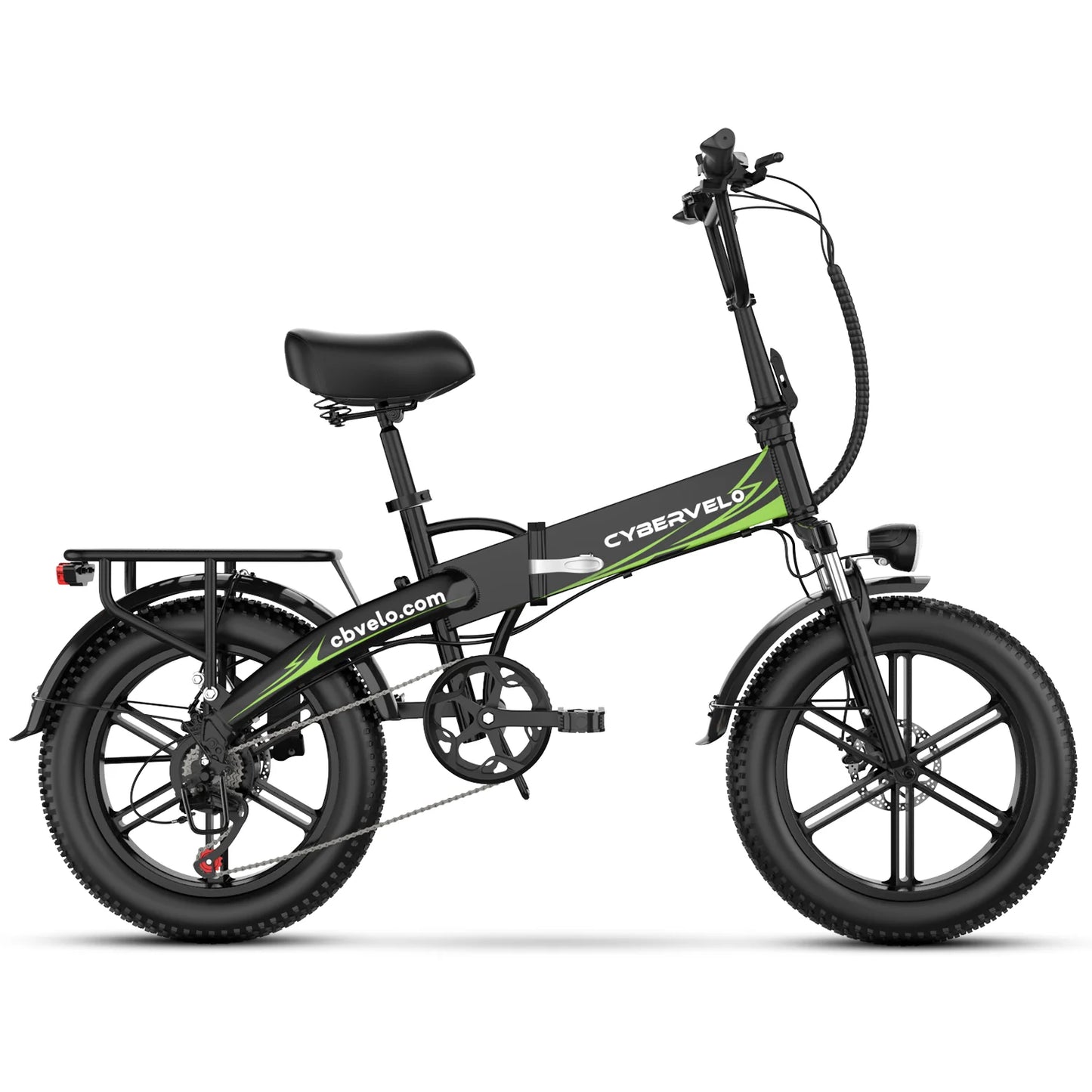 Cybervelo 48V 20Ah Removable Battery Folding Electric Bike