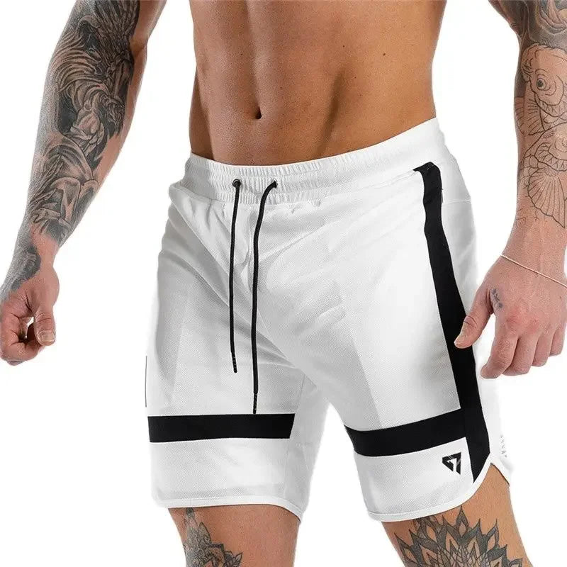 Men's Running Shorts Sport Training Gym Fitness Joggers
