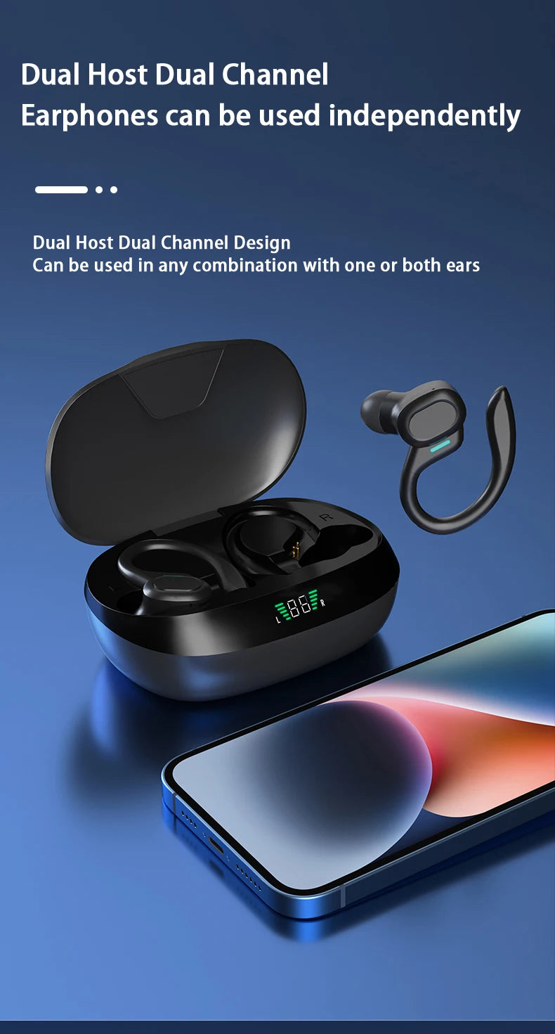 SHUKE Bluetooth Earbuds Wireless Earphones Waterproof With Mic In Ear