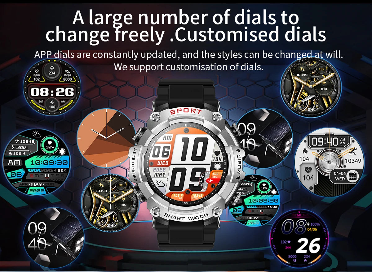 Young At Heart Online Mall LaNikar Smart Watch AMOLED Display