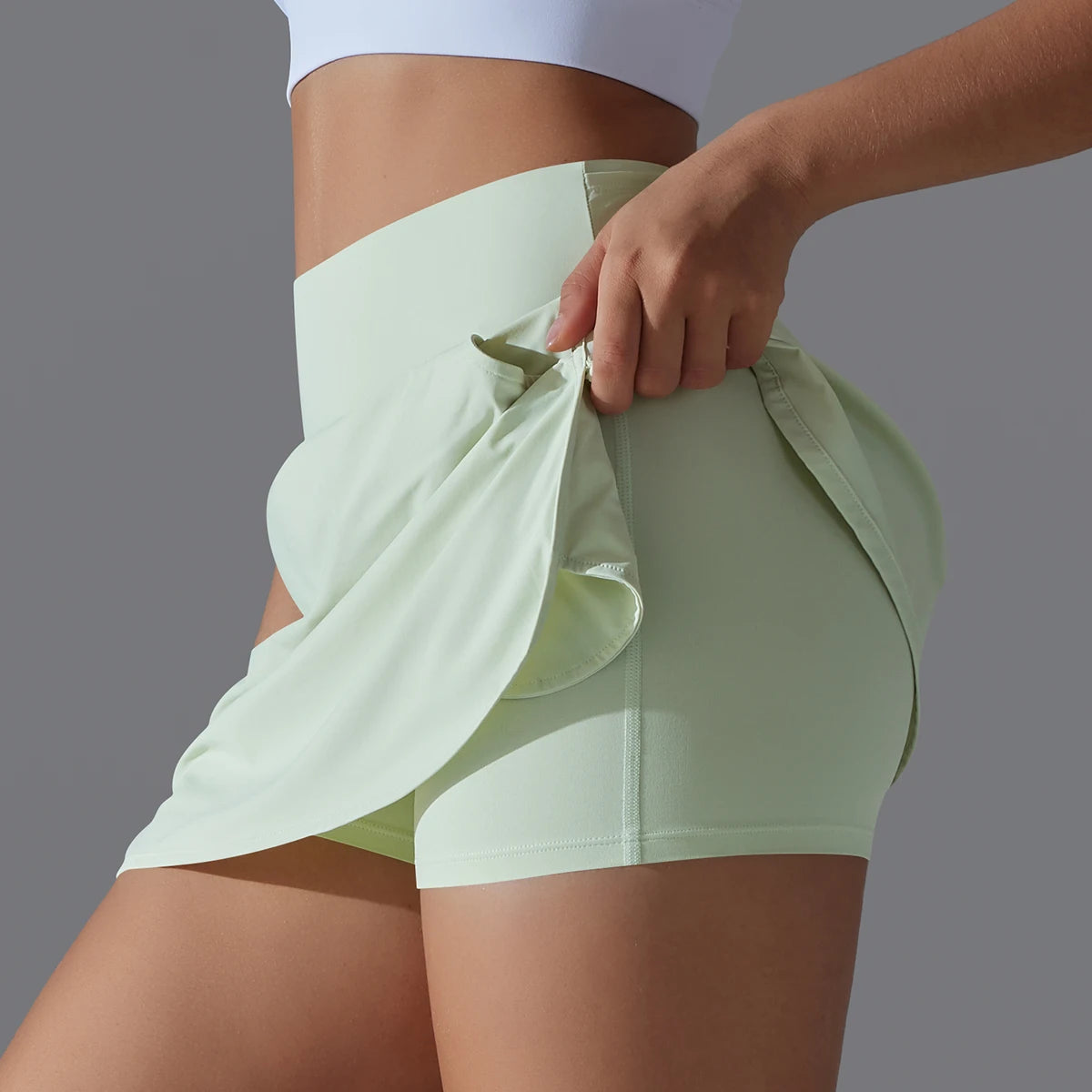 High Waist Breathable Outdoor Sports Skirt For Yoga And Tennis