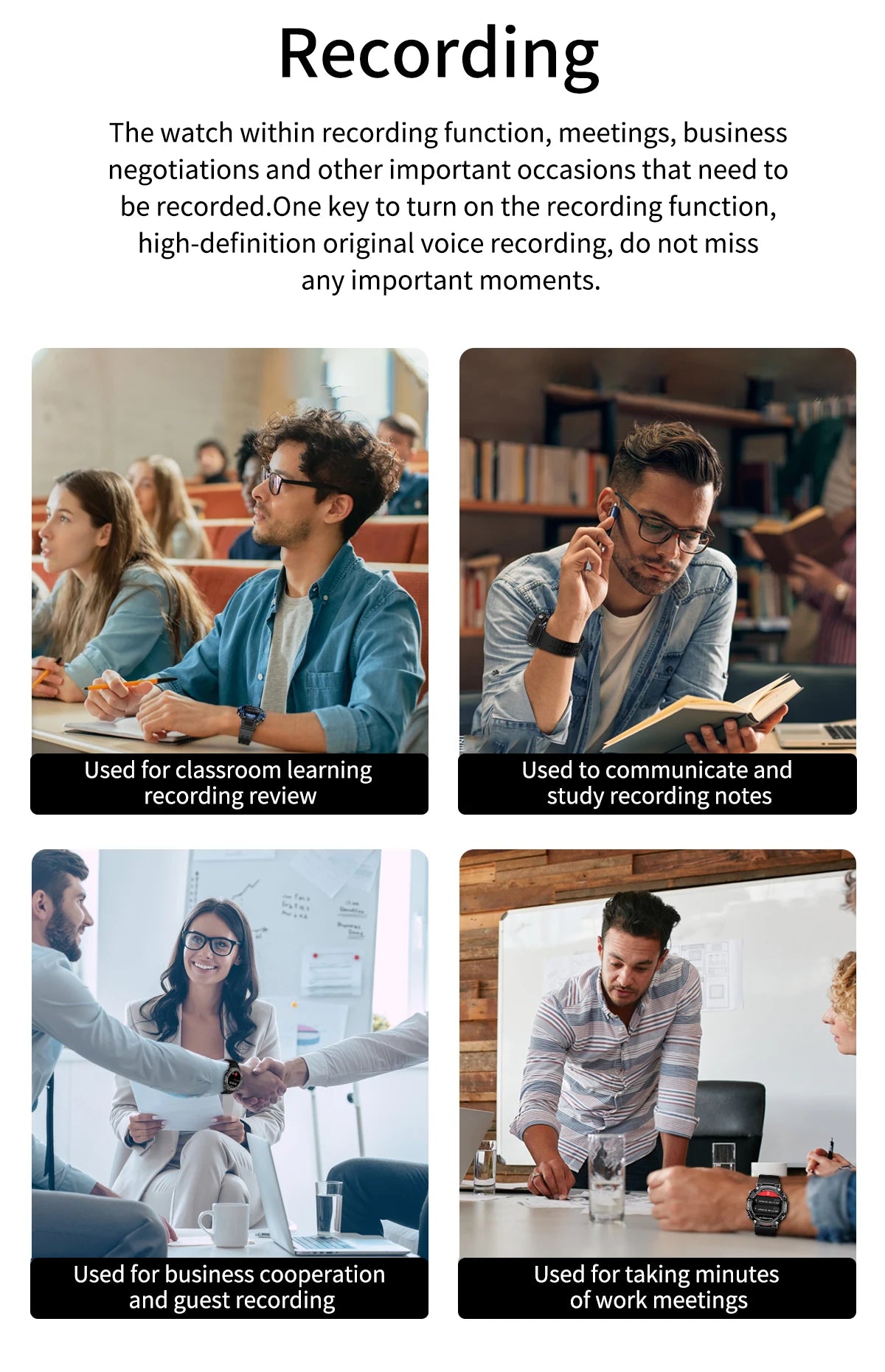 Young At Heart Online Mall LaNikar Smart Watch AMOLED Display