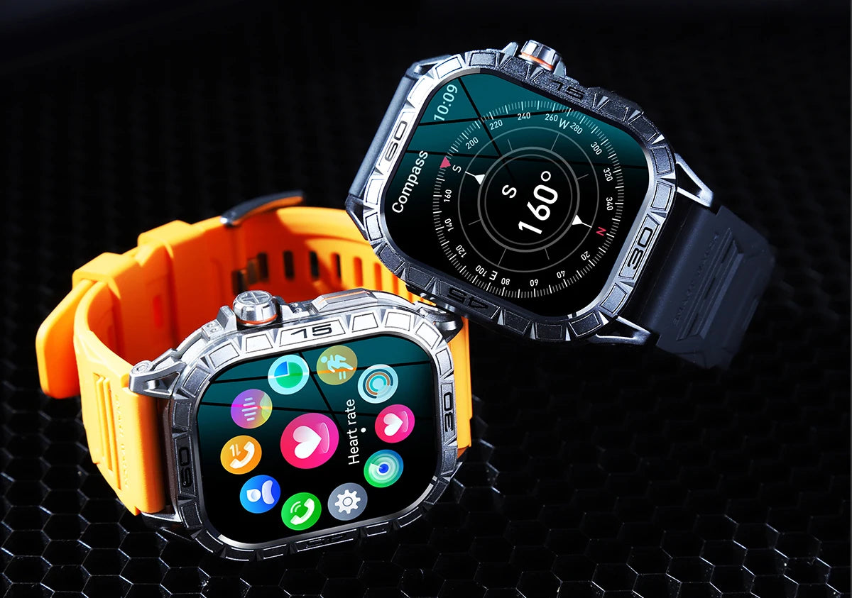 EIGIIS K63 Smart Watch ED Display IP68 Bluetooth Heart Rate