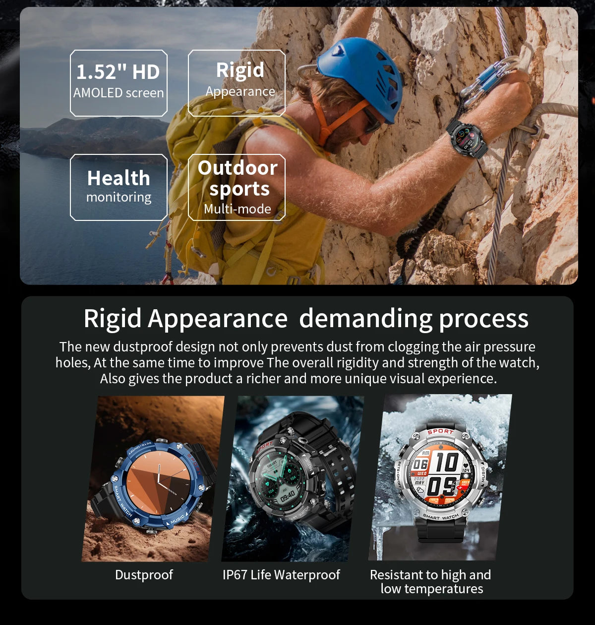 Young At Heart Online Mall LaNikar Smart Watch AMOLED Display