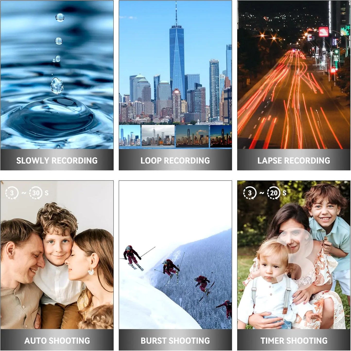 High Definition 4K Camcorder With 18x Zoom And 64GB Card