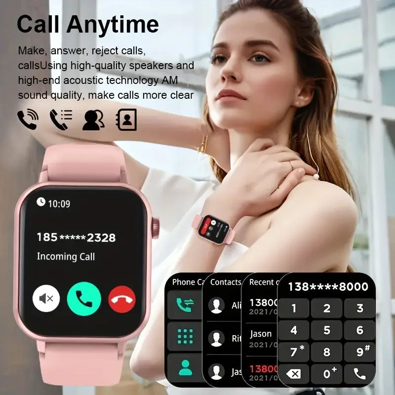 Young At Heart Online Mall LAXASFIT Waterproof Smartwatch Bluetooth Call