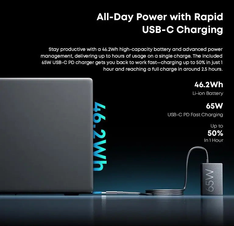 Chuwi CoreBook X Gaming Laptop Ryzen 5 7430U 16GB RAM