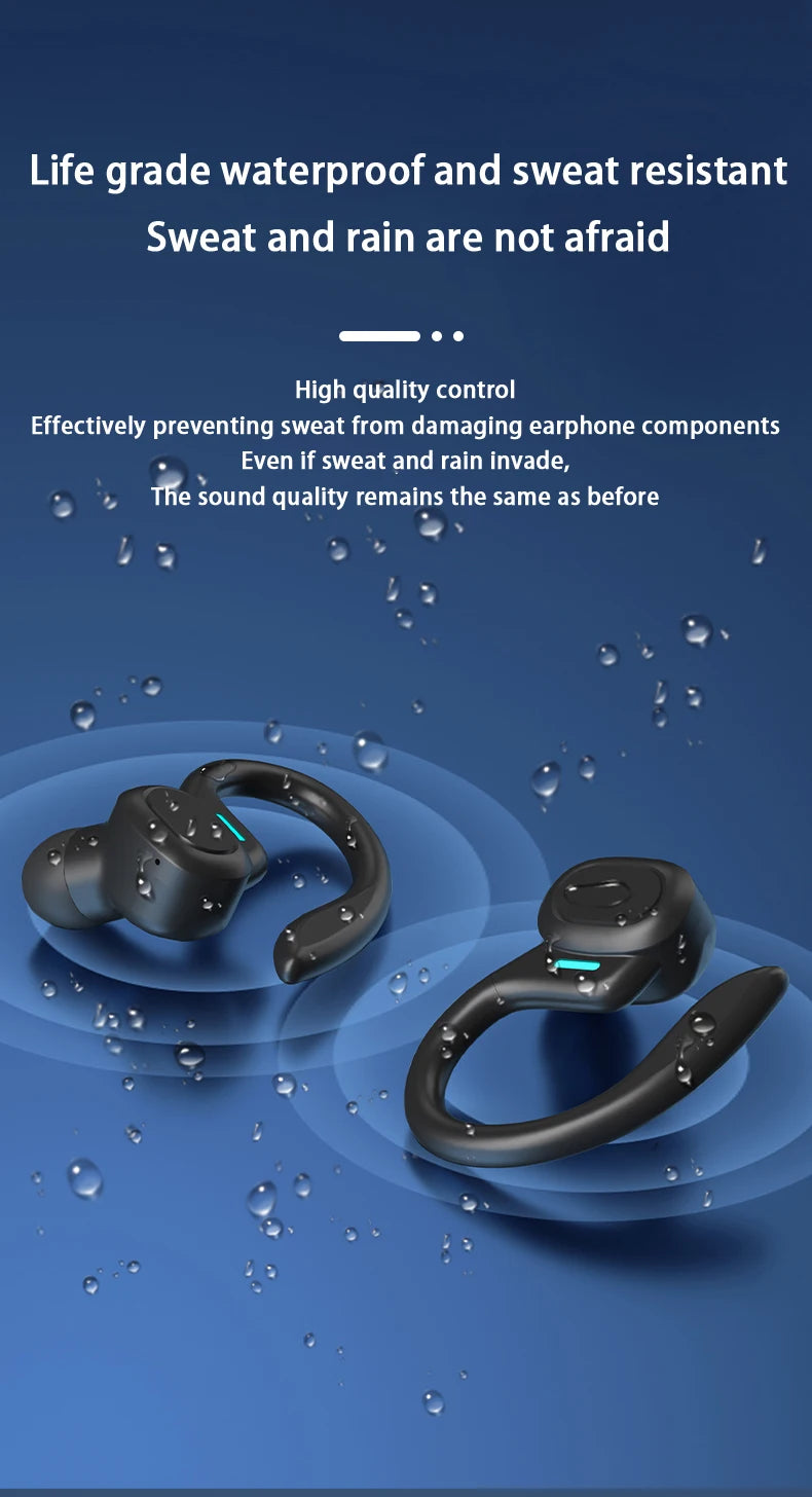 SHUKE Bluetooth Earbuds Wireless Earphones Waterproof With Mic In Ear