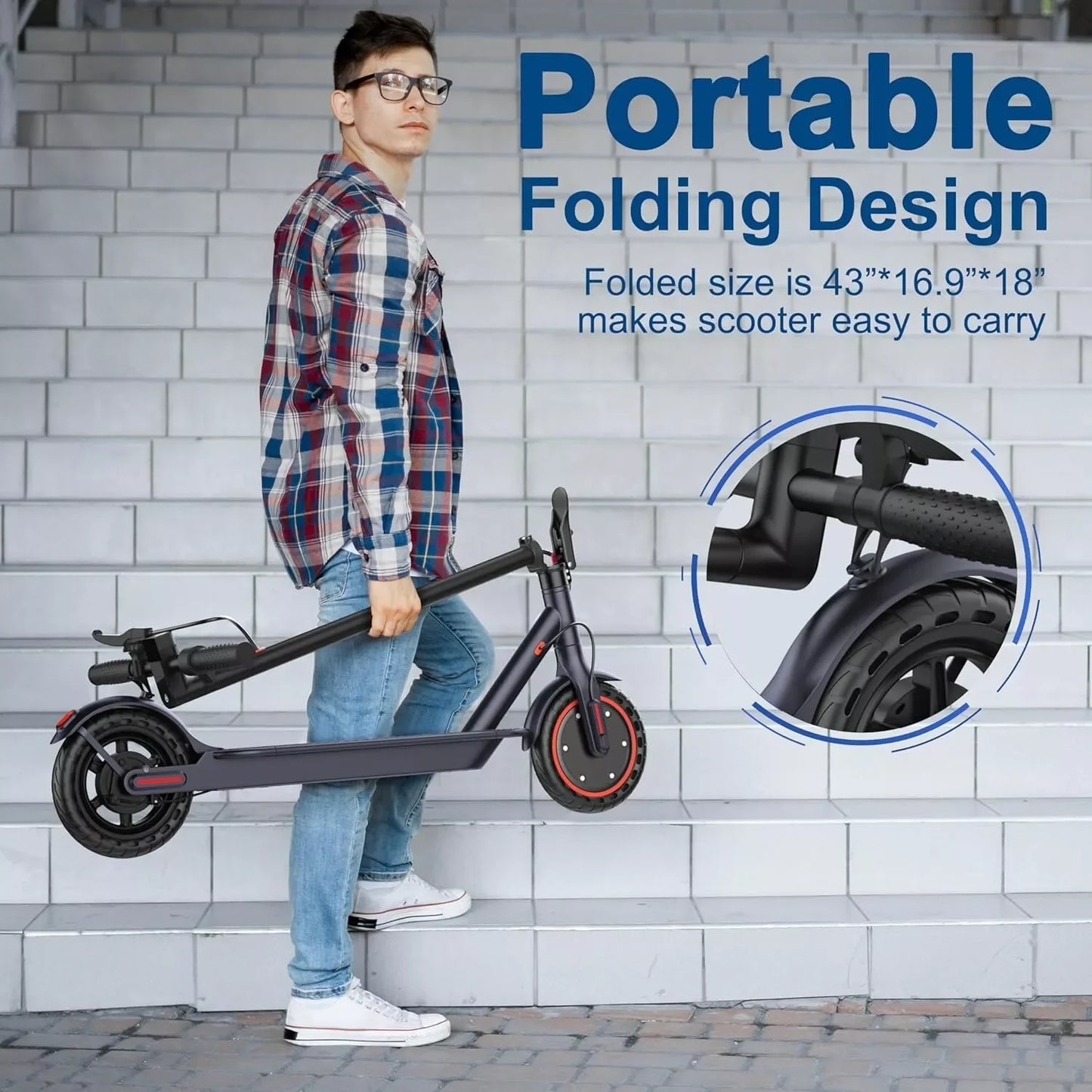 LADPED LP60 Electric Scooter 350W Folding Smart App Control
