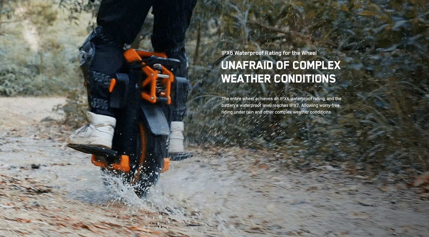 Inmotion Adventure V14 Electric Unicycle 70kmh 2400Wh 9000W High Torque