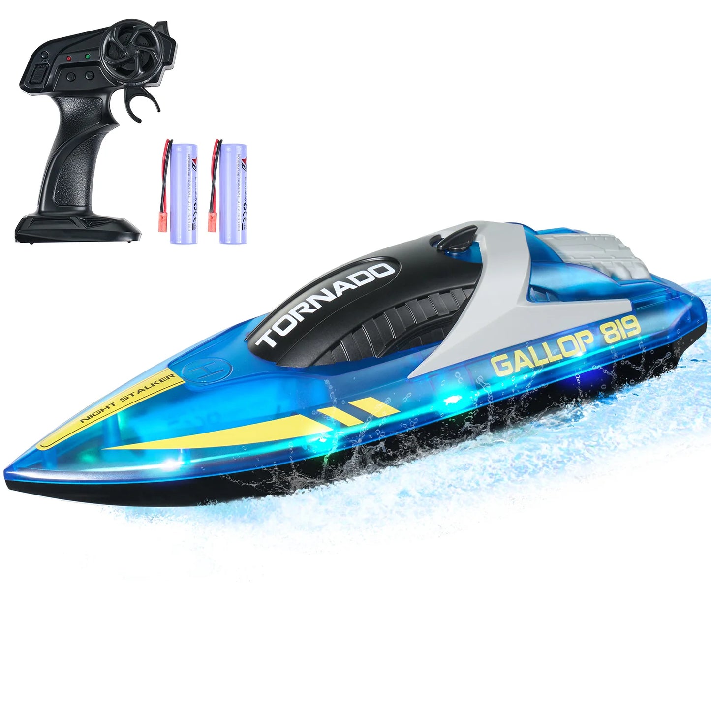SucceBuy RC Boat HJ819 2.4GHz Remote Control Racing Ship