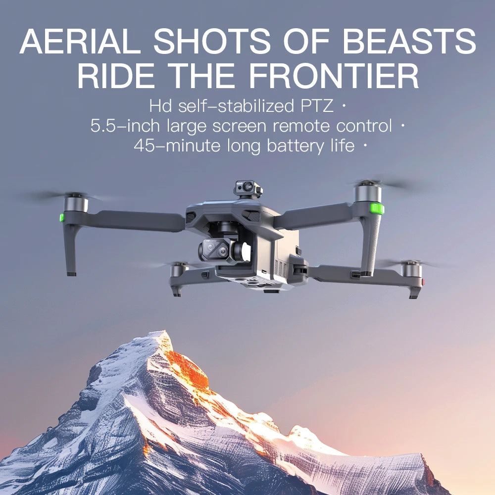 Teeggi GPS Drone 4K Camera Foldable With 6KM Range