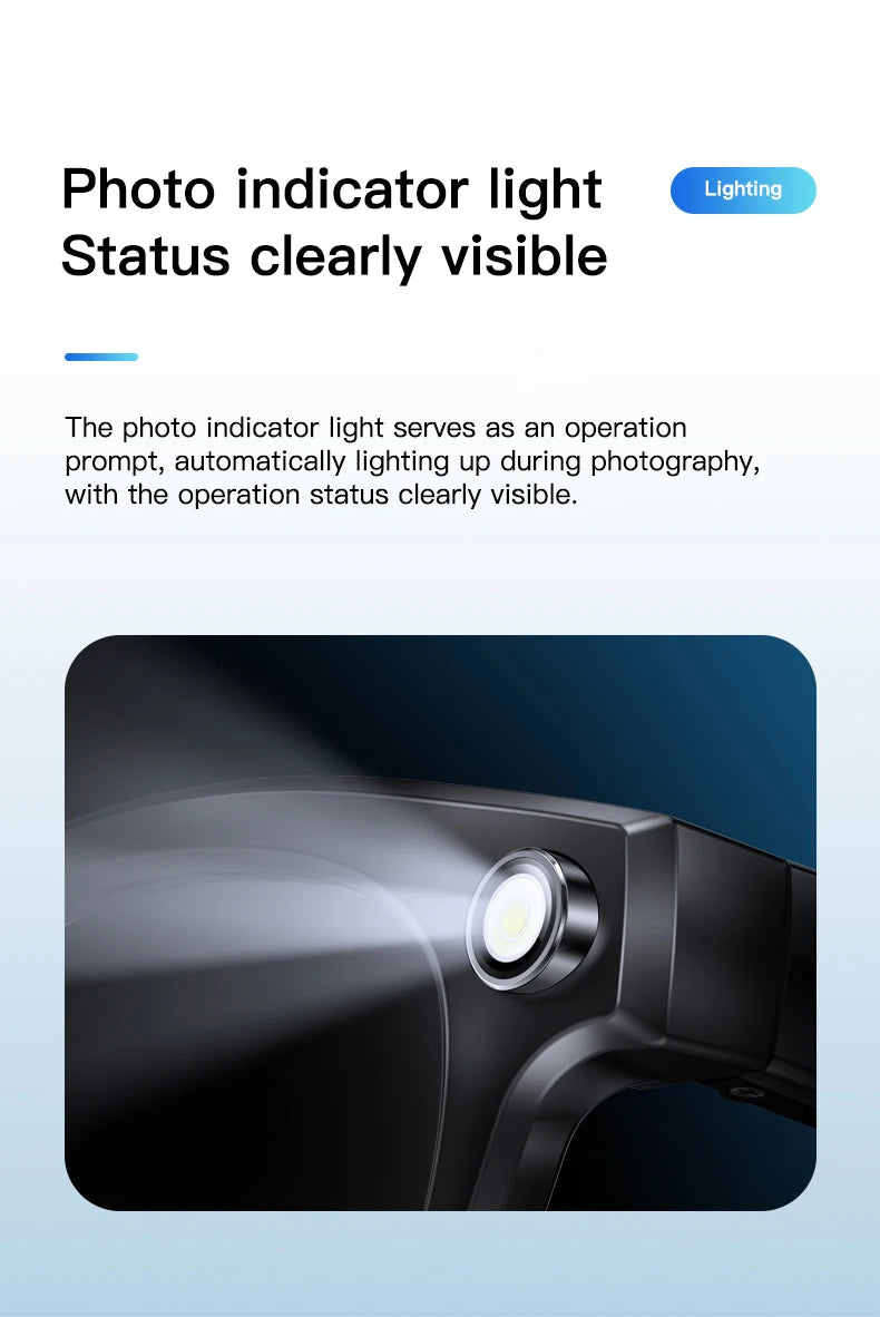 EIGIIS AI Smart Glasses Bluetooth Call With AI Translation