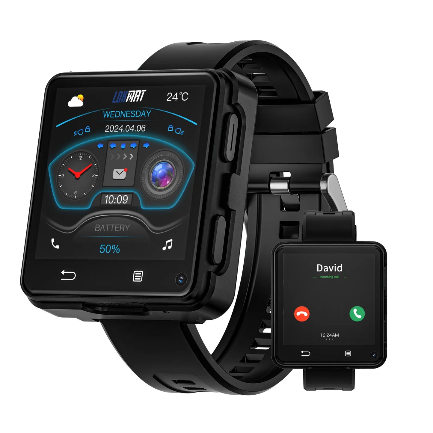 LOKMAT APPLLP 2 MAX Dual Camera Android Smartwatch
