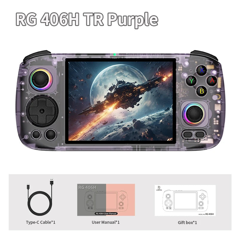 Anbernic RG406H Retro Handheld Game Console With IPS Touch Screen