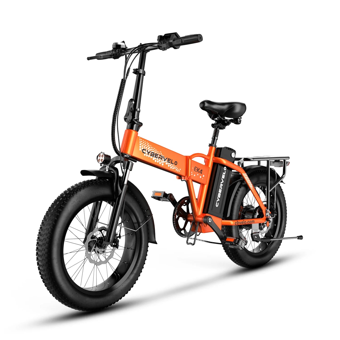Cybervelo 48V 20Ah Removable Battery Folding Electric Bike
