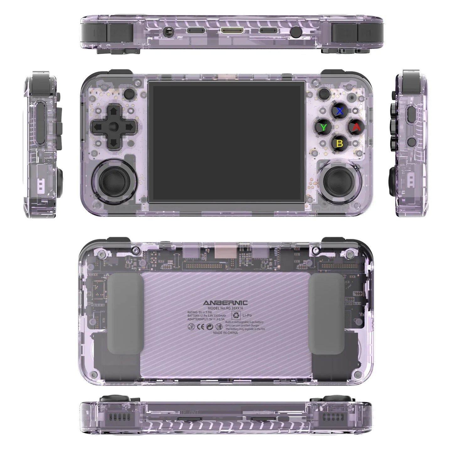 Anbernic RG35XX H Handheld Game Console IPS Screen