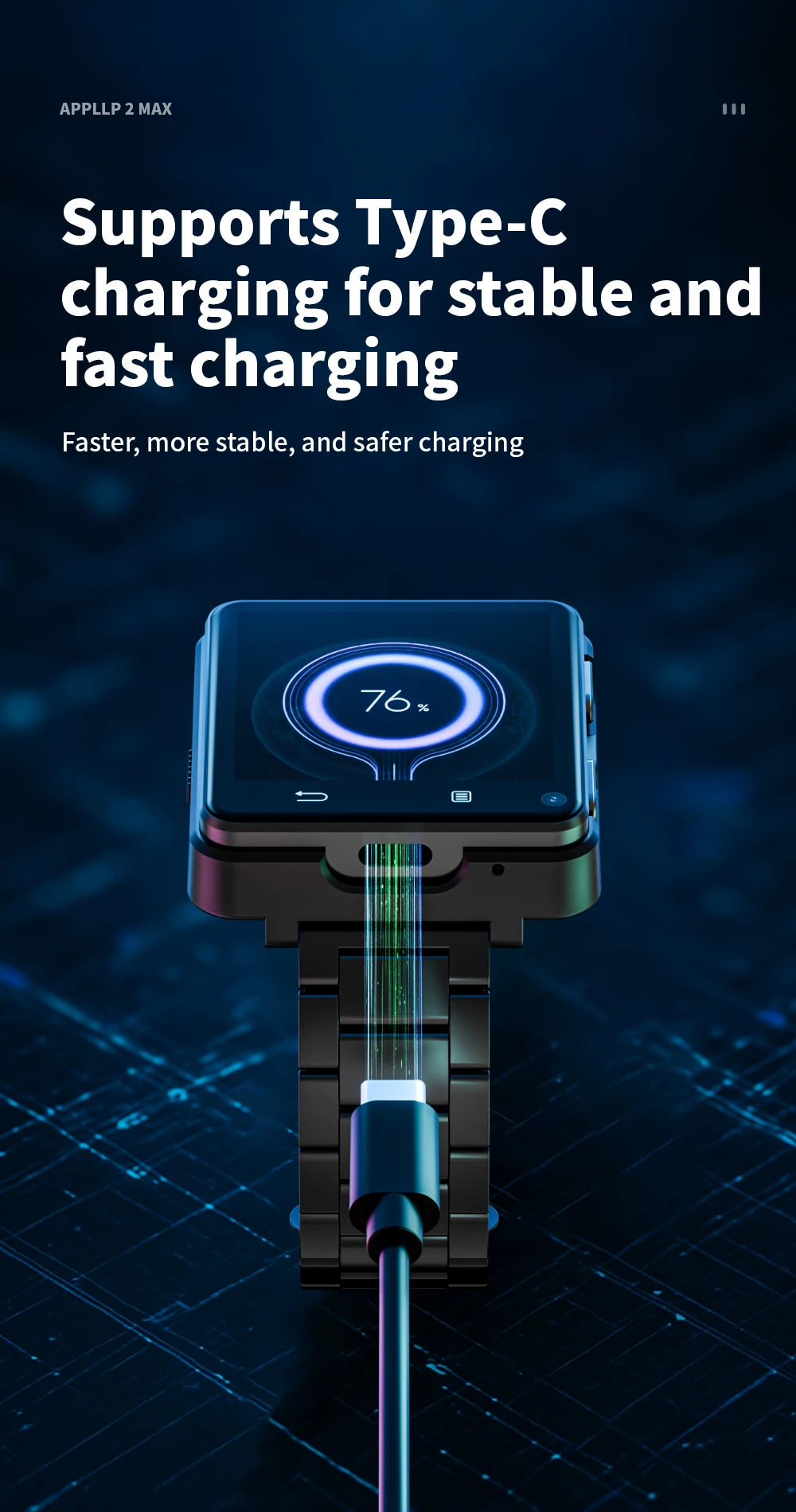 LOKMAT APPLLP 2 MAX Dual Camera Android Smartwatch