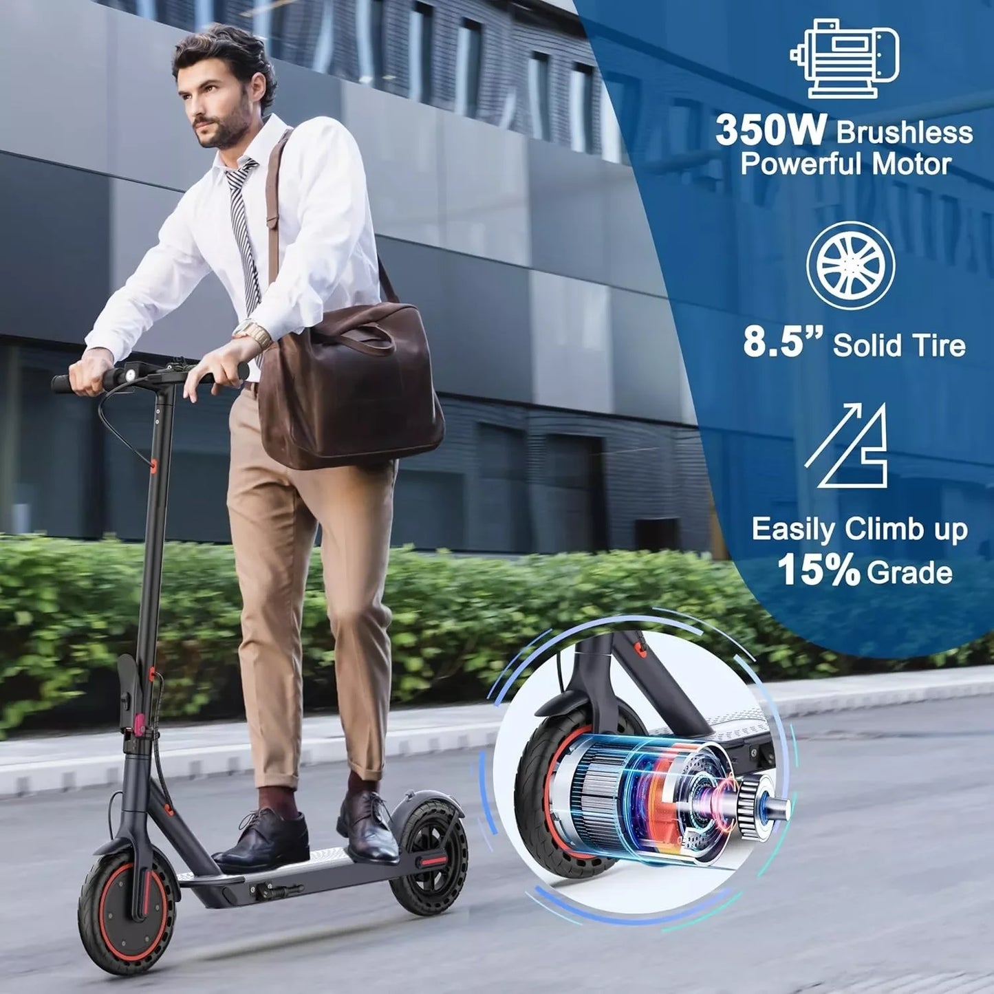 LADPED LP60 Electric Scooter 350W Folding Smart App Control