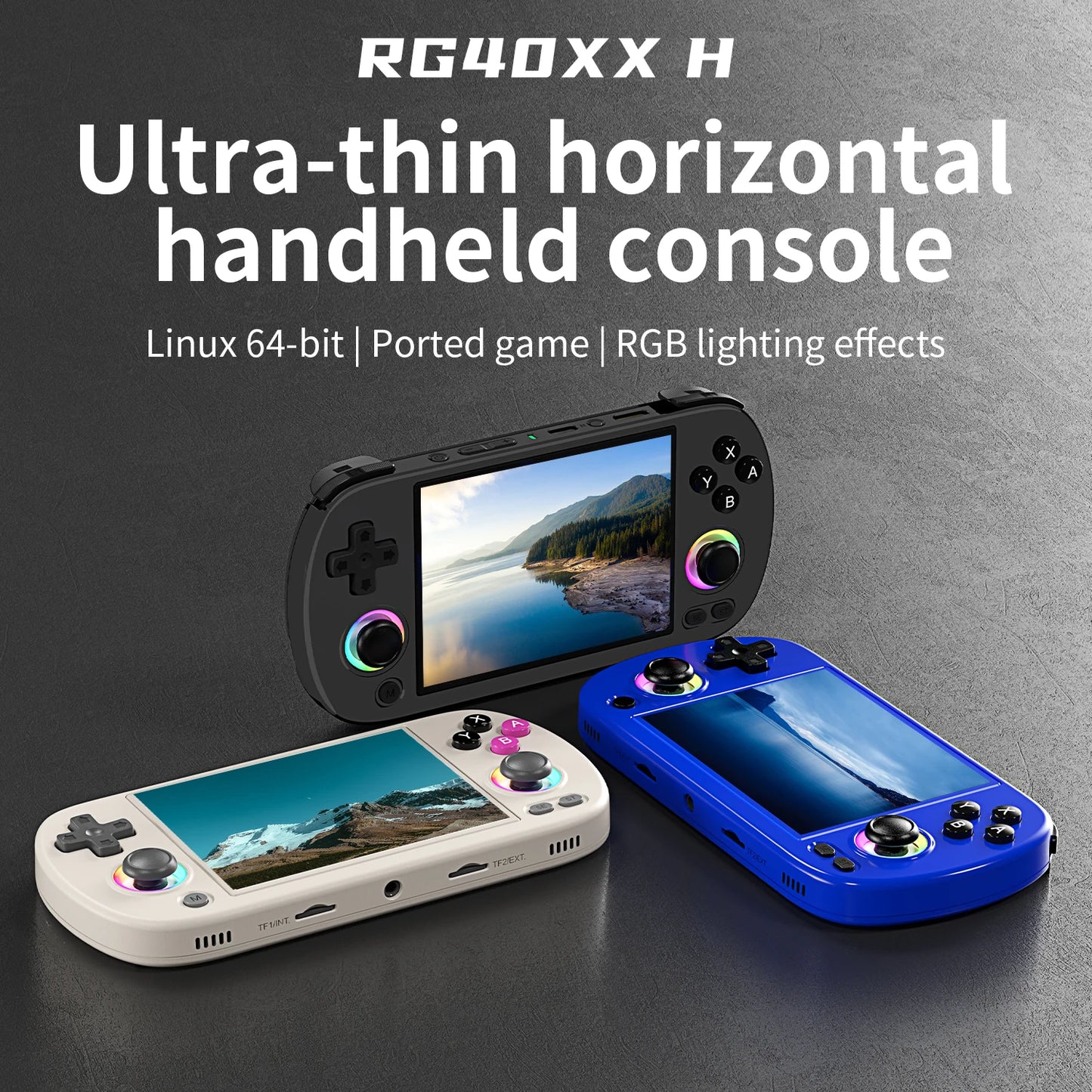 Anbernic RG40XX H Handheld Game Console With Linux System
