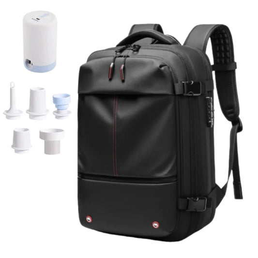 Travel Backpack Vacuum Compression 17 inch Laptop Backpack Business Large Capacity School Backpack Expanded Hiking backpack