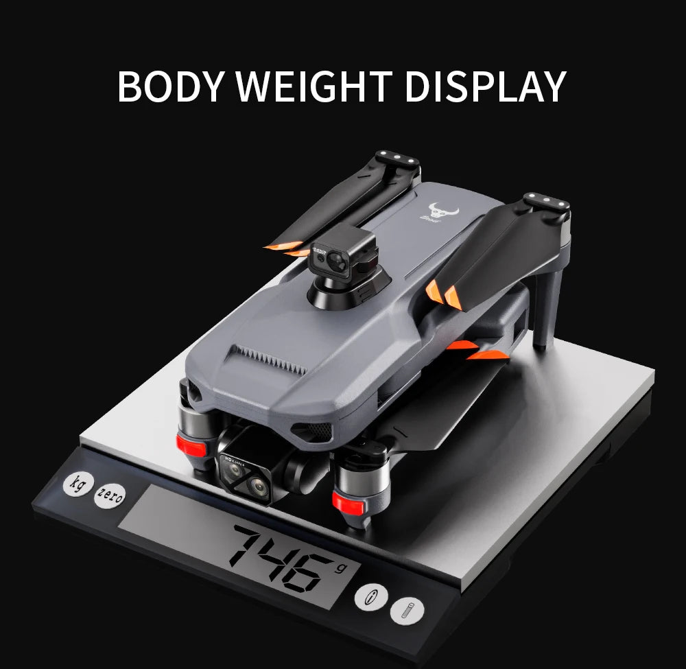 Teeggi GPS Drone 4K Camera Foldable With 6KM Range