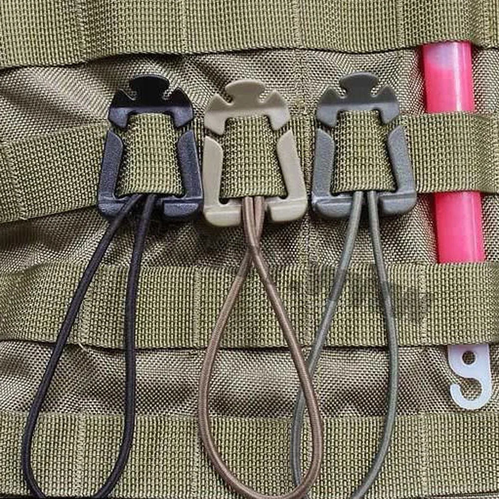 2/5Pcs Backpack Buckle Clamp Carabiner Survival Gear Tools Carabiner Clips Outdoor Camping Bag Hanger Hook wild hike