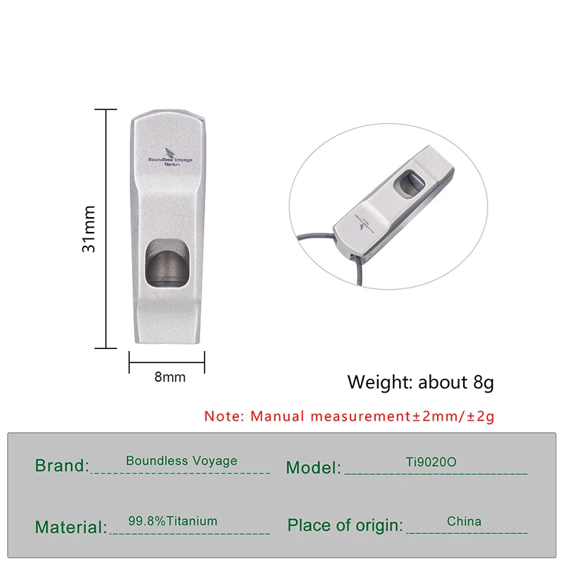 Emergency Survival Signal Whistle With Lanyard For Outdoor Safety
