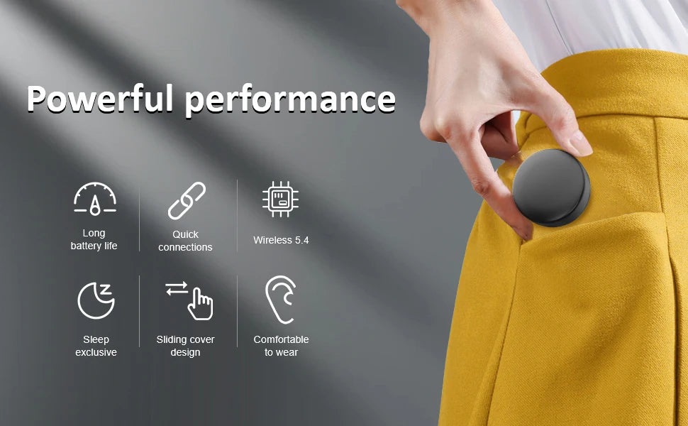 SHUKE SK26 Bluetooth 5.3 Wireless Earphones With Active Noise Cancellation