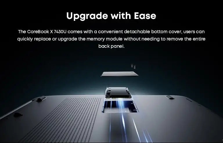 Chuwi CoreBook X Gaming Laptop Ryzen 5 7430U 16GB RAM